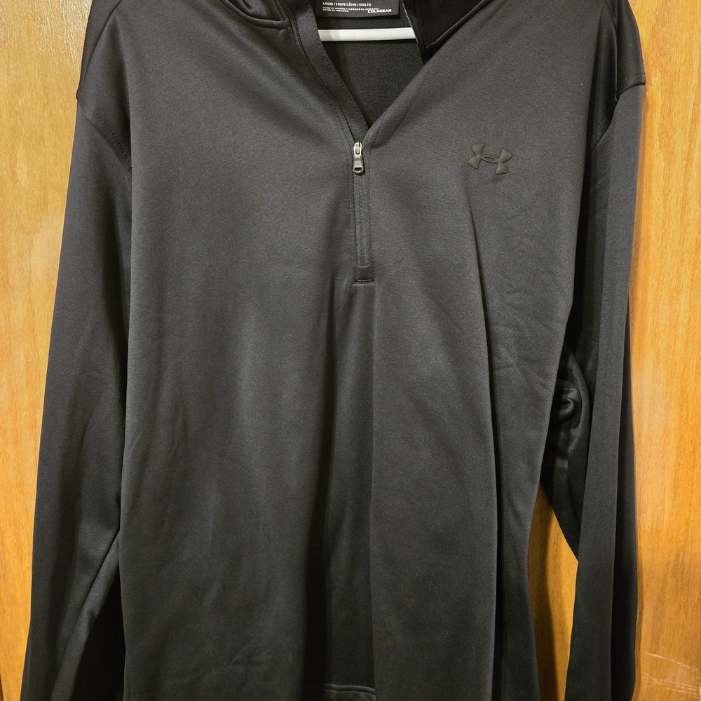 Under Armour Black Quarter-Zip Pullover